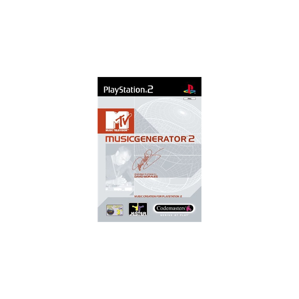 Mtv Music Generator 2 Used Playstation 2 Game 767649400225