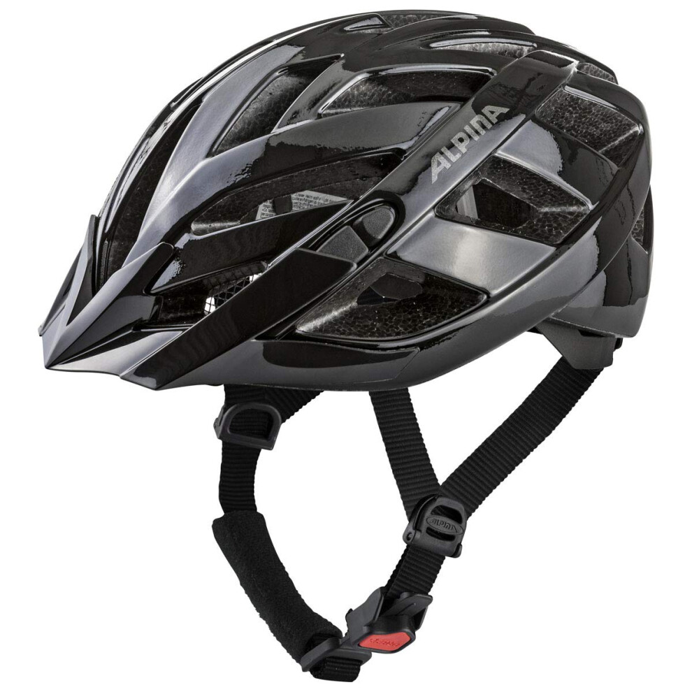 ALPINA Unisex - Adult, PANOMA CLASSIC cycling helmet, black, 56-59 cm