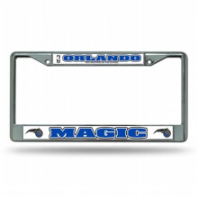 Rico Industries RIC-FC83003 Orlando Magic NBA Chrome License Plate Frame