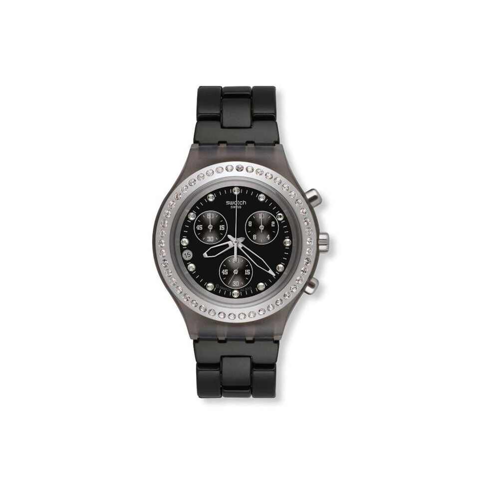 SVCM4009AG Swatch Full Blooded Stoneheart Silver Unisex Watch