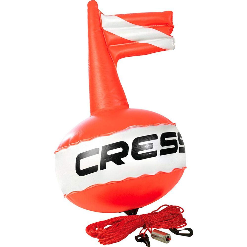 Cressi Competiton Round Float Buoy - Red