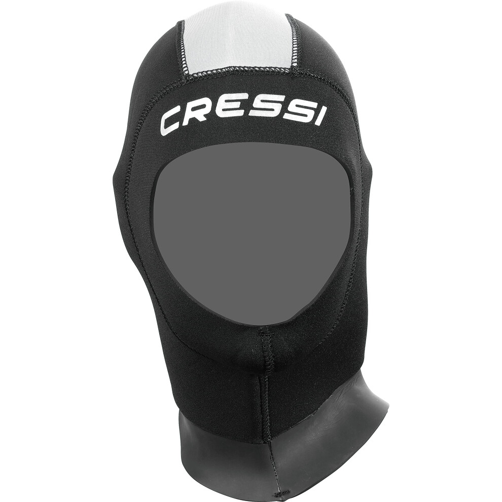 Cressi Women's Castoro Plus Neoprene Diving Hood - Black, Medium/4-5 Years