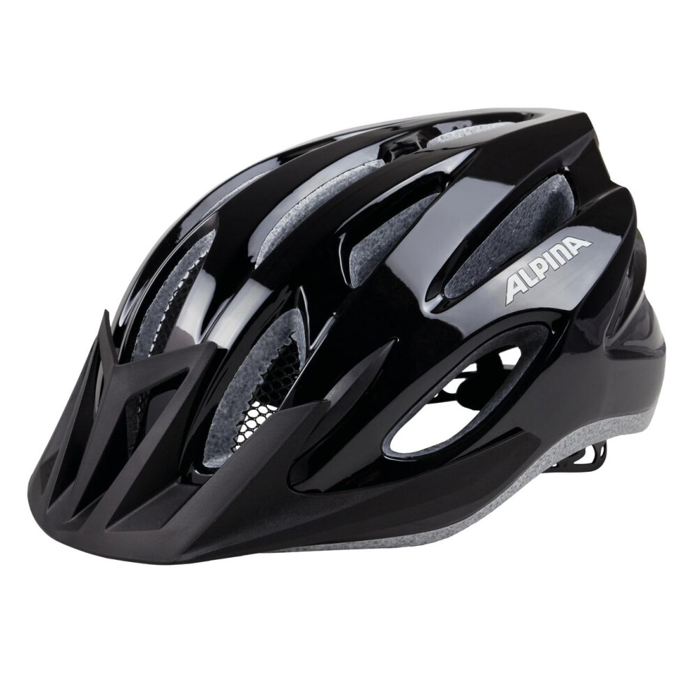 Alpina Unisex Adult MTB 17 Helmet - Black, Size 54-58