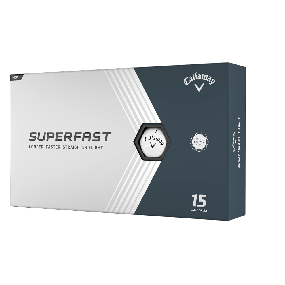 Callaway Golf Superfast Golf Balls, White