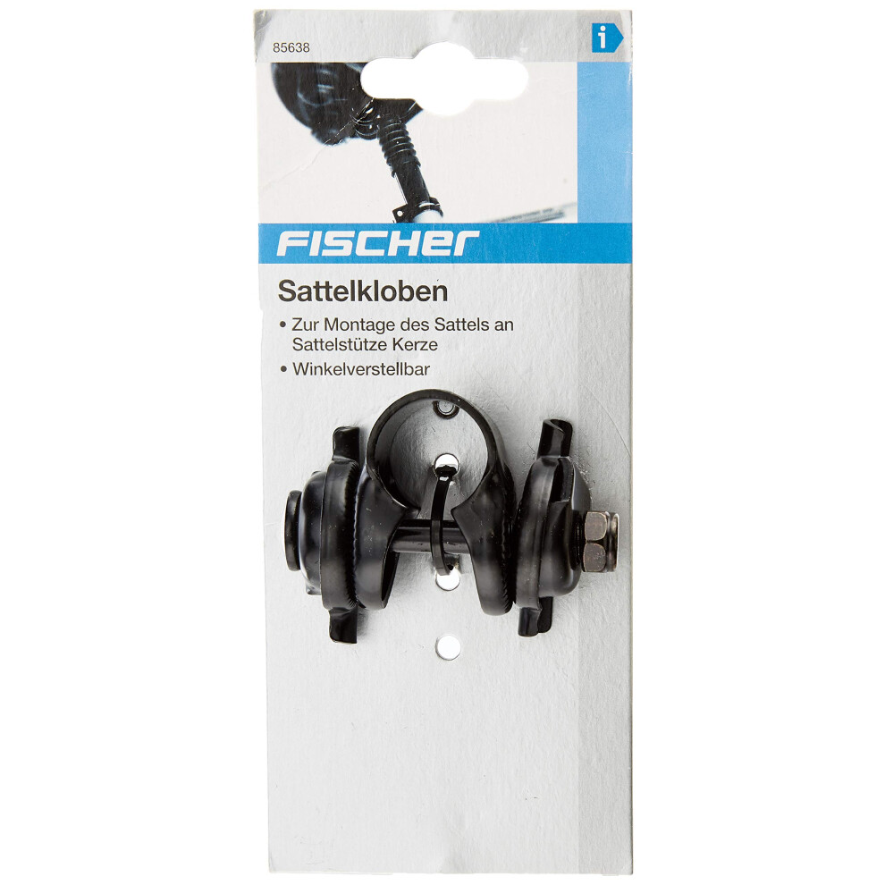 Fischer Saddle Lock, Black, One Size