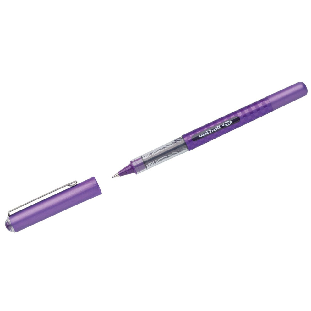 Uni-ball 148185 0.4 mm "Eye Design" Ink Roller - Violet