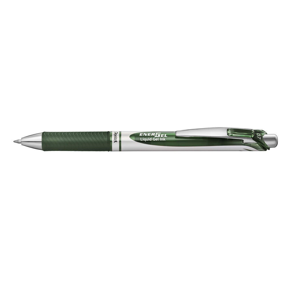 Pentel EnerGel Xm 0.7mm Rollerball - Forest Green