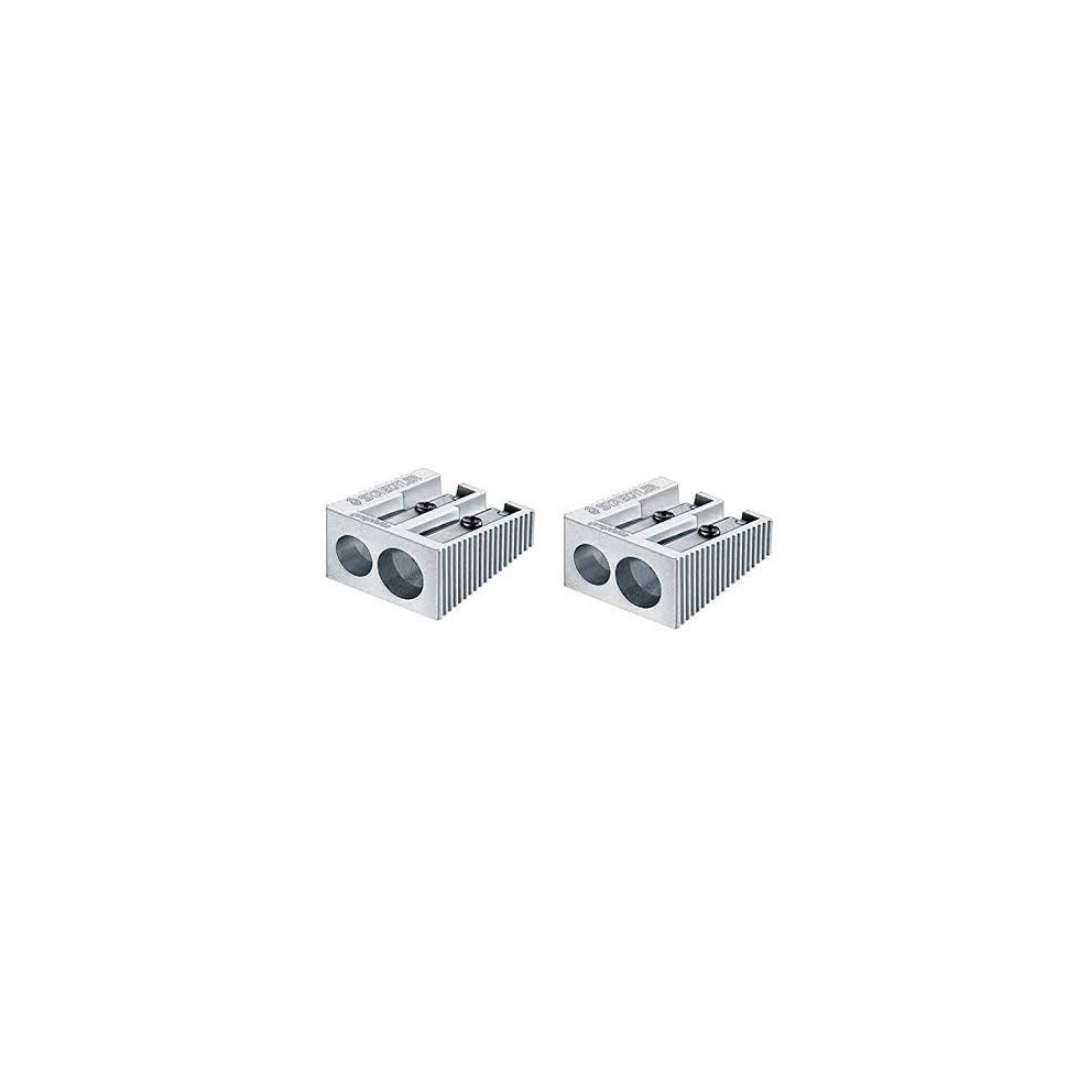 STAEDTLER Double Hole Quality Aluminium Pencil Sharpener (2)