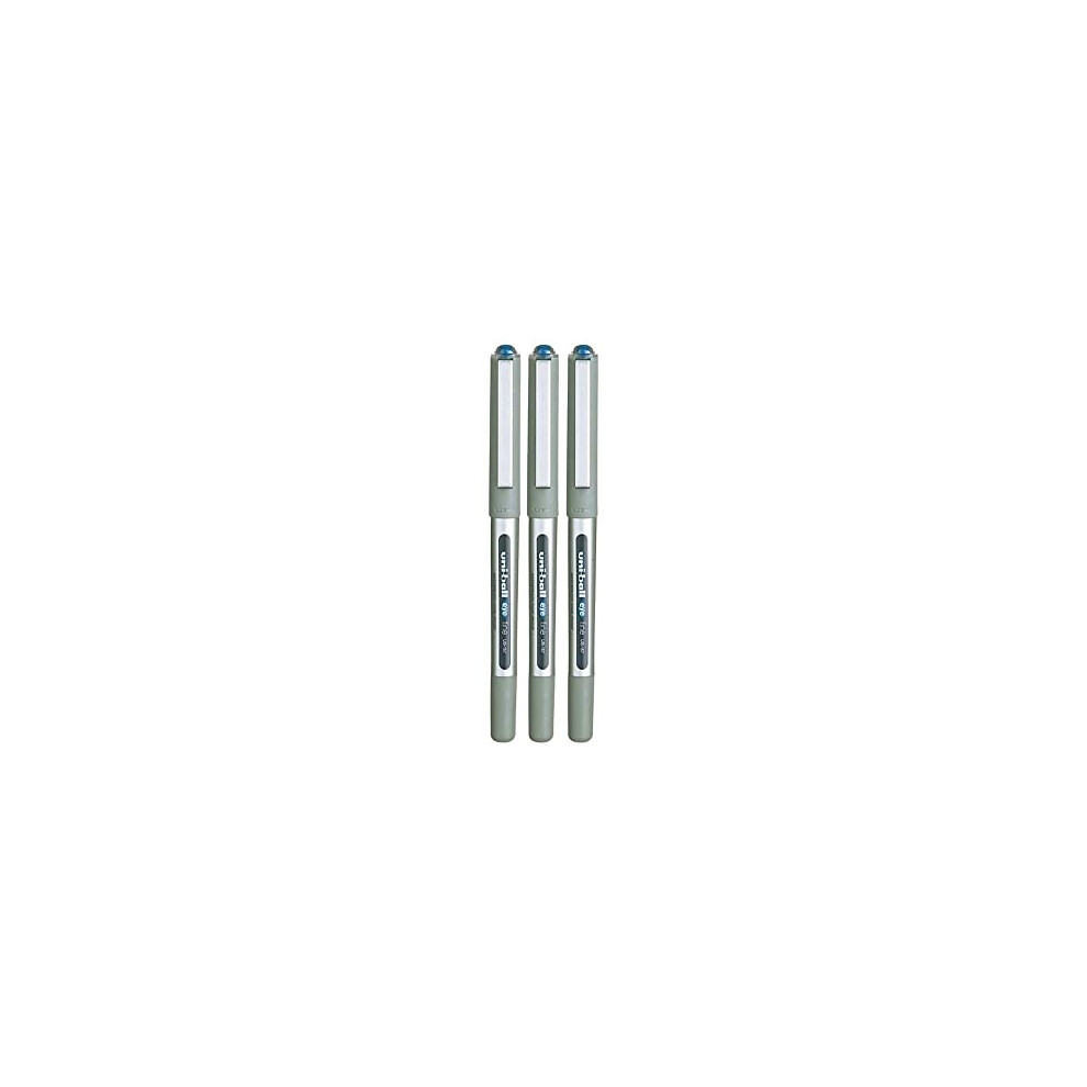 uni-ball EYE UB-157 Rollerball Pen BLUE [Pack of 3] Medium 0.7mm Ball