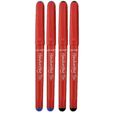 Manuscript Handwriting Pens in Blue & Black, Pack of 4, 12 x 2 x 18 Cm