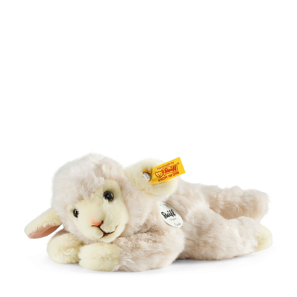 Steiff 22cm Little Friend Lamb Linda Wool (White)