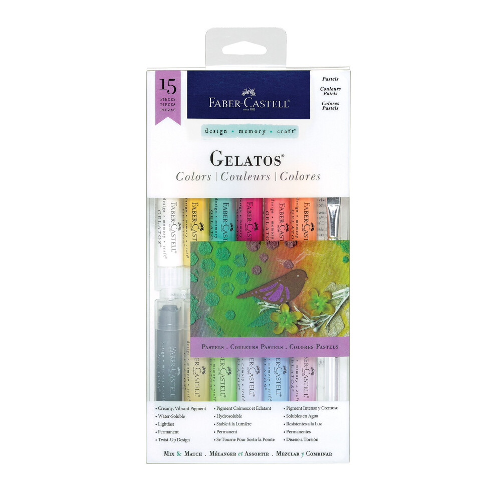 Faber-Castell Gelatos Colors Kit - Pastels