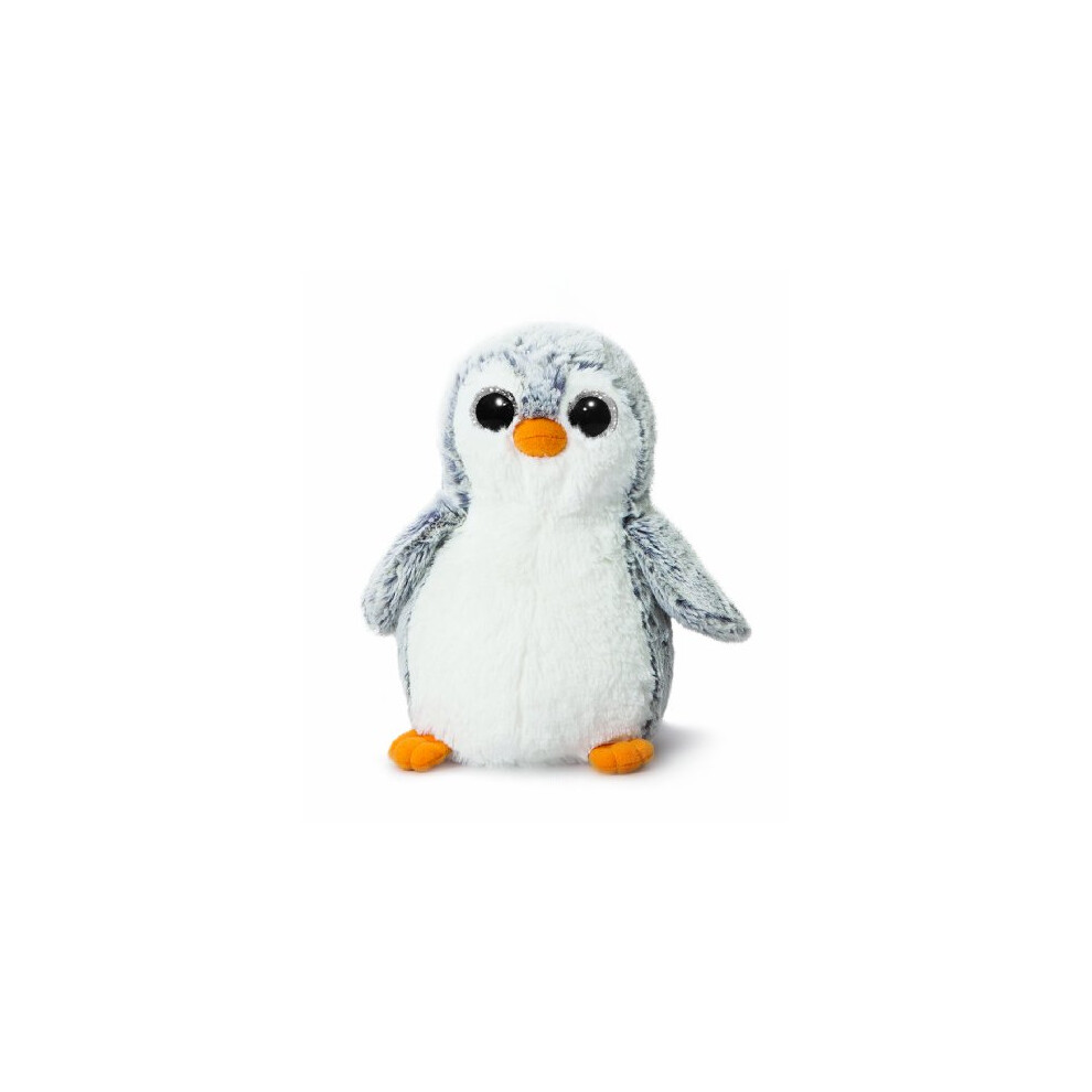 Aurora, 73747, Pompom Penguin, 11In, Soft Toy, Grey and White