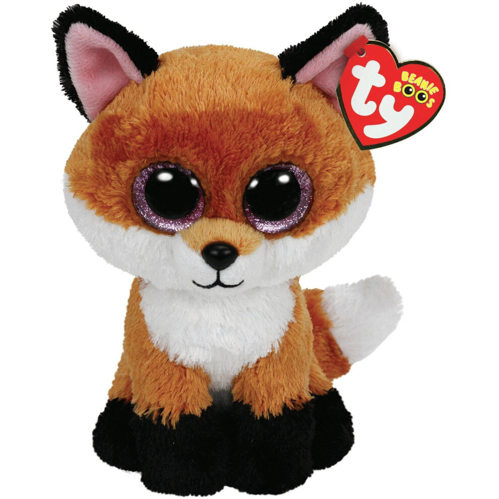 TY Beanie Boo Plush - Slick the Fox 15cm