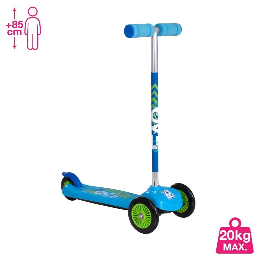 evo-blue-move---groove-scooter---kids-3-wheel-scooter-perfect-for-boys---girls