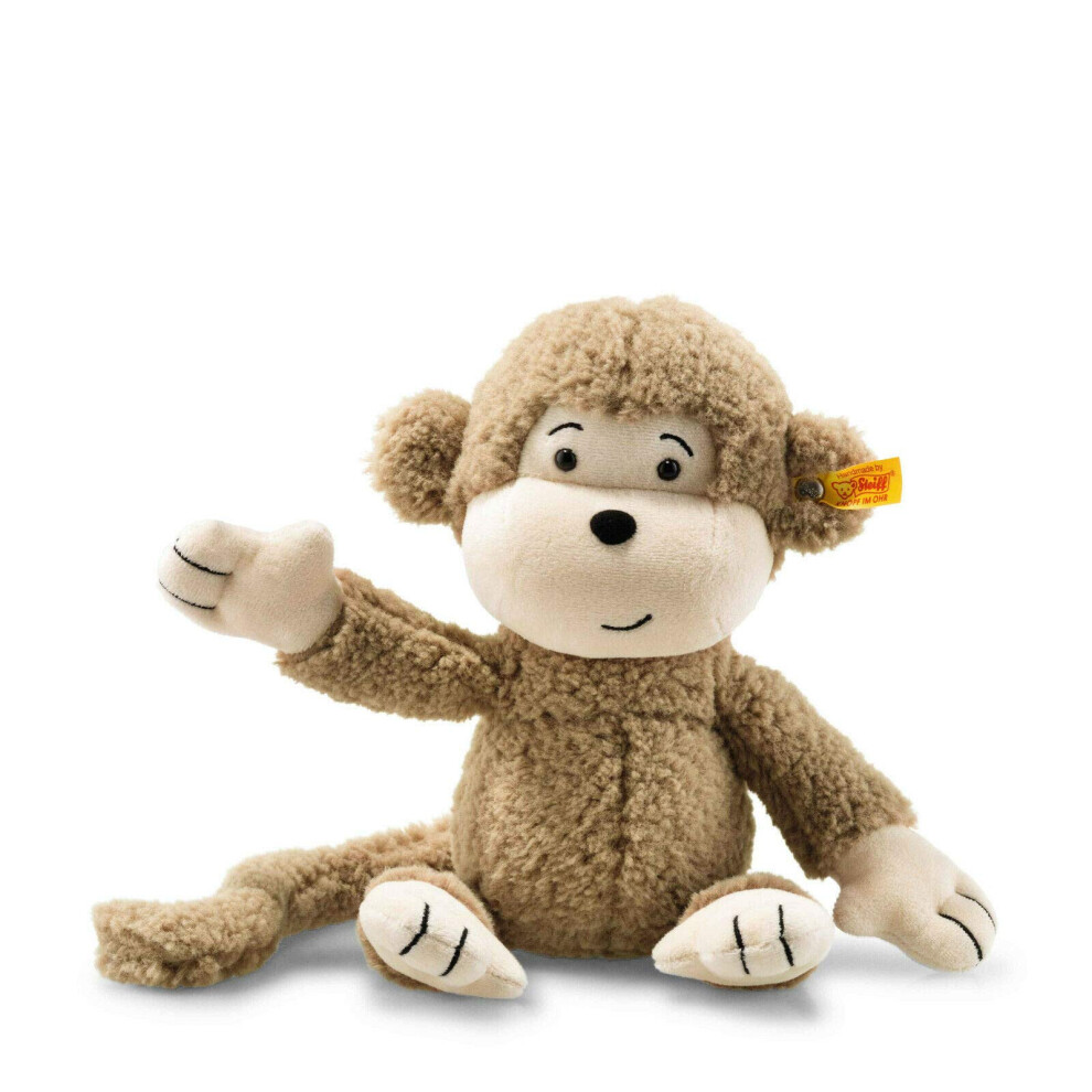 Steiff 60304 Soft Cuddly Friends Brownie monkey, Sesame, 30