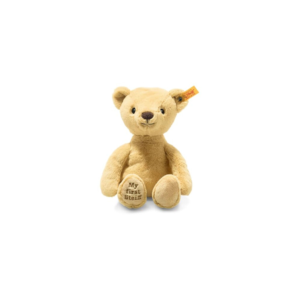 Steiff 242120 Animals Soft Cuddly Friends My First Teddy Bear, Beige, 26 cm