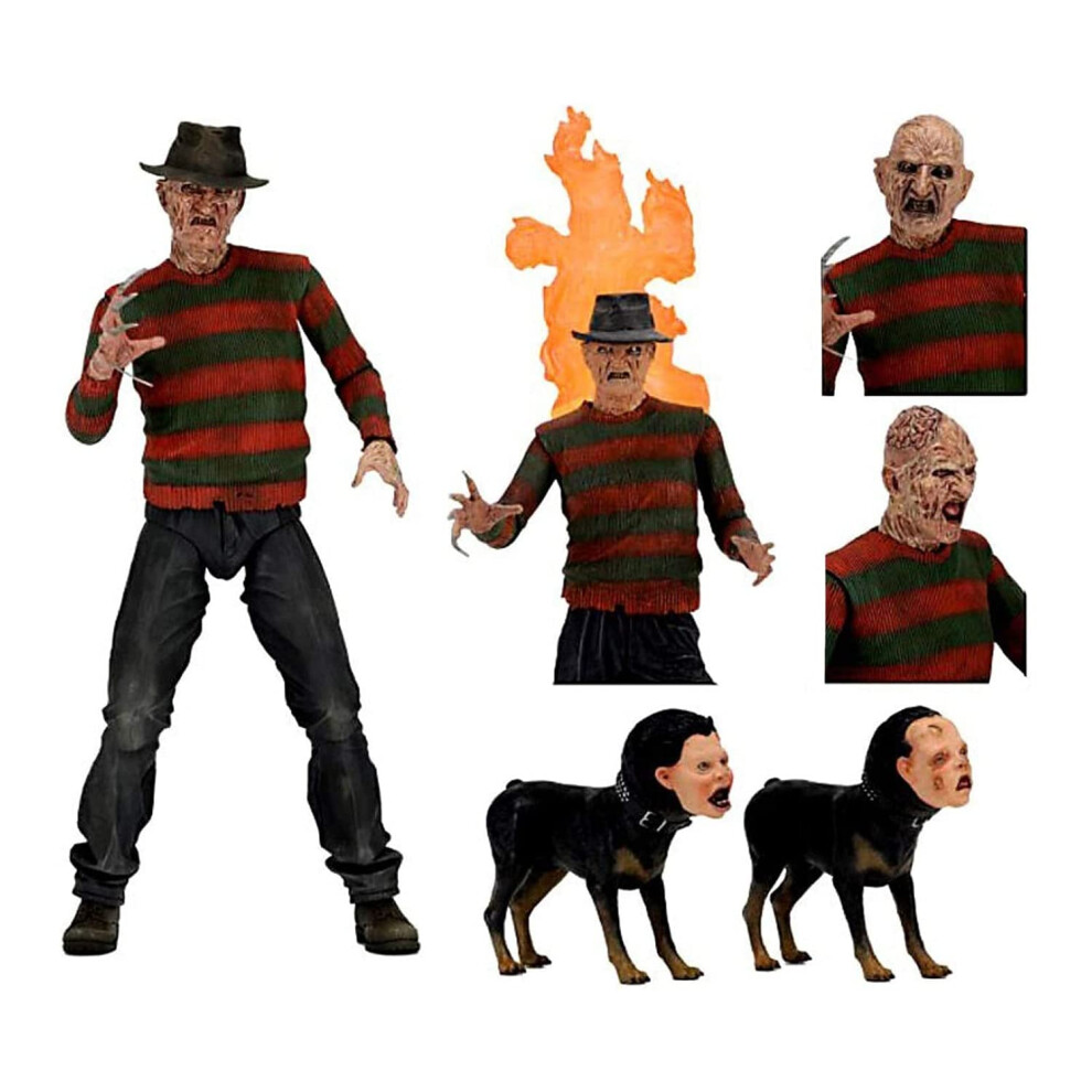 Nightmare On Elm Street Freddy Krueger Ultimate Part 2 Action Figure 18Cm