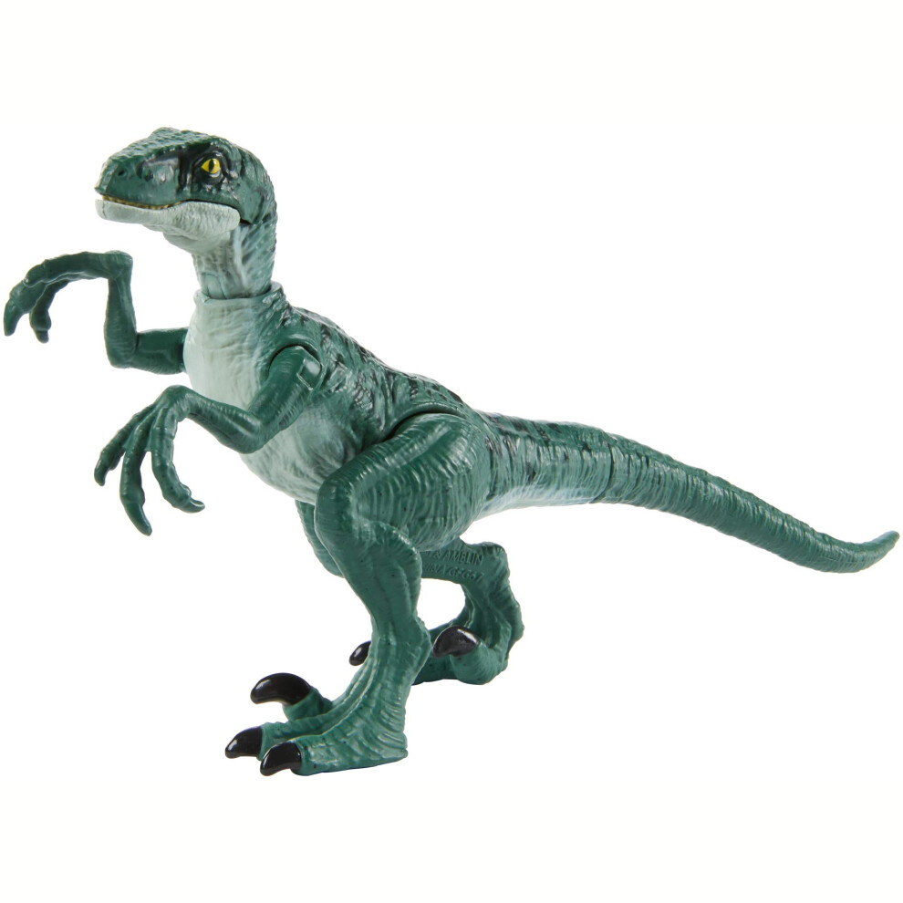 Jurassic World Toys Camp Cretaceous Isla Nublar Savage Strike Dinosaur Action Figures in Smaller Size with Unique Attack Moves Like Biting, Head