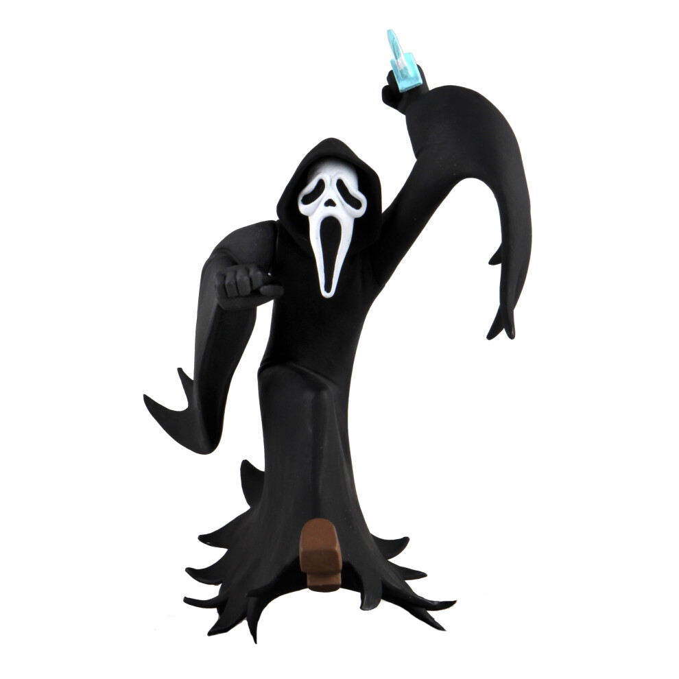 NECA Toony Terrors - Scream - Ghostface - 6" Scale Action Figure, Black