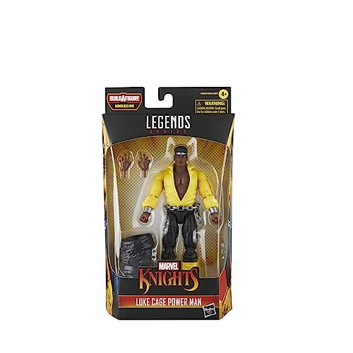 Marvel Hasbro Marvel Legends Series Luke Cage Power Man, Marvel Knights 6" Marvel Legends Action Figures 1