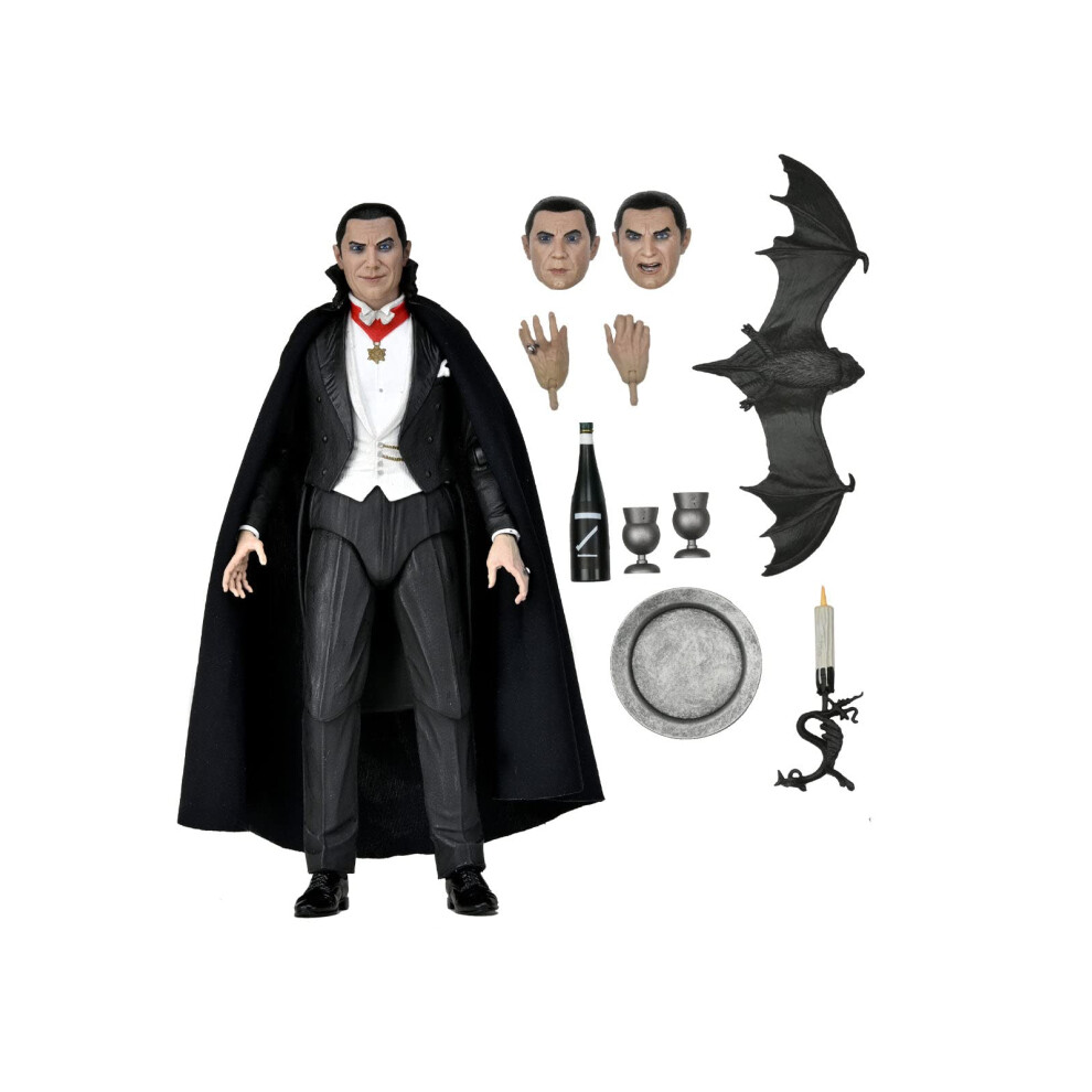 NECA Universal Monsters Ultimate Dracula Plastic Action Figure Gift Boxed