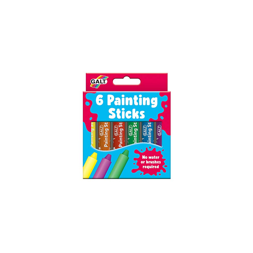 Galt Toys, 6 Painting Sticks, Kids Painting Sticks, Ages 3 Years Plus