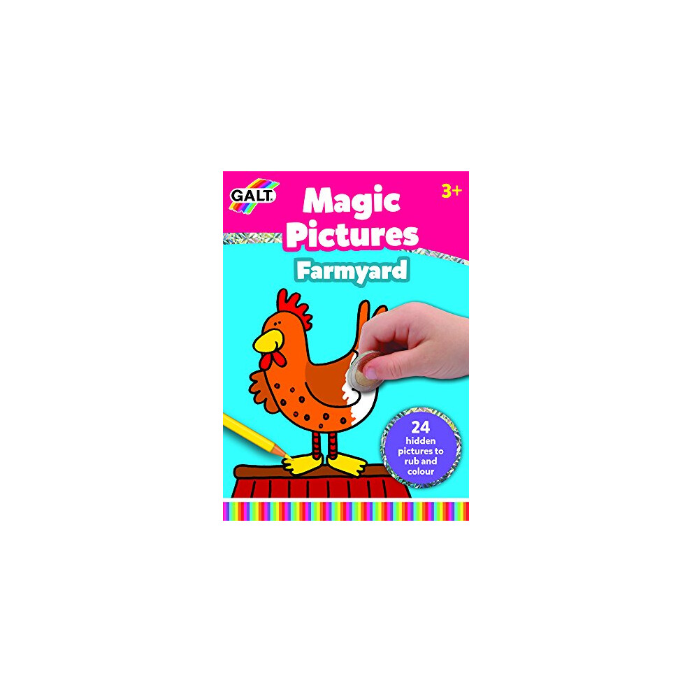 Galt Toys, Magic Picture Pad - Farmyard, Surprise Reveal Drawing Pad, Ages 3 Years Plus