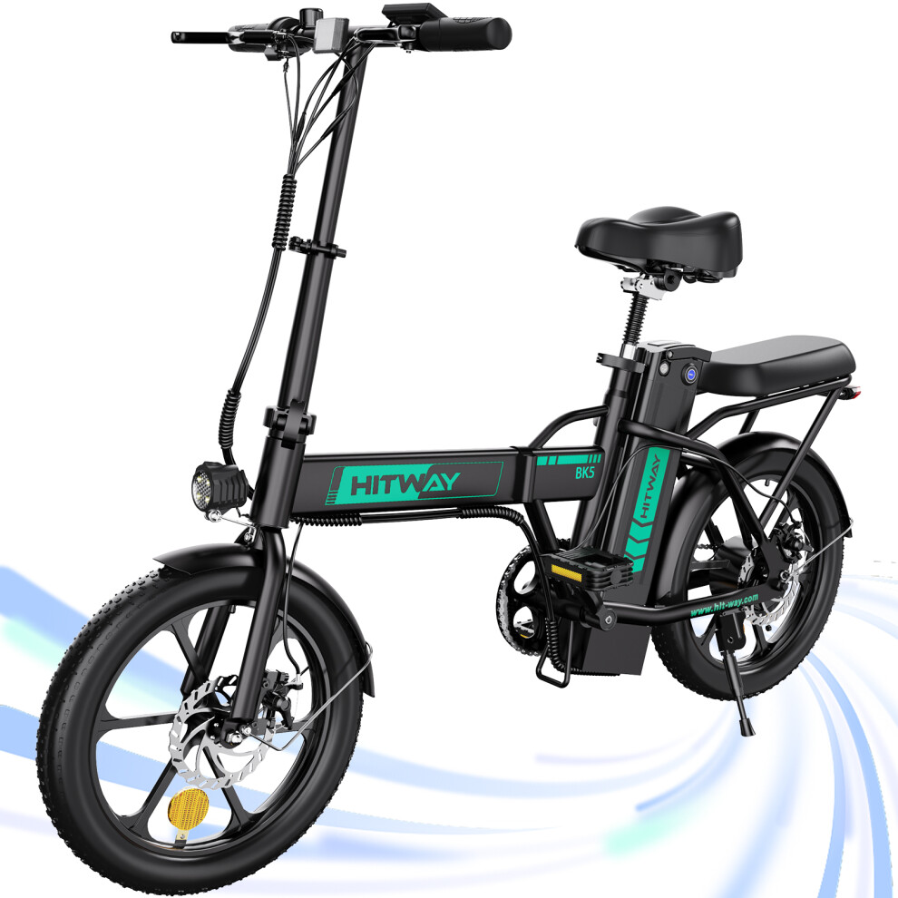 HITWAY Electric Bike EBike Foldable 8.4Ah Battery, 250W, 35-70Km Range