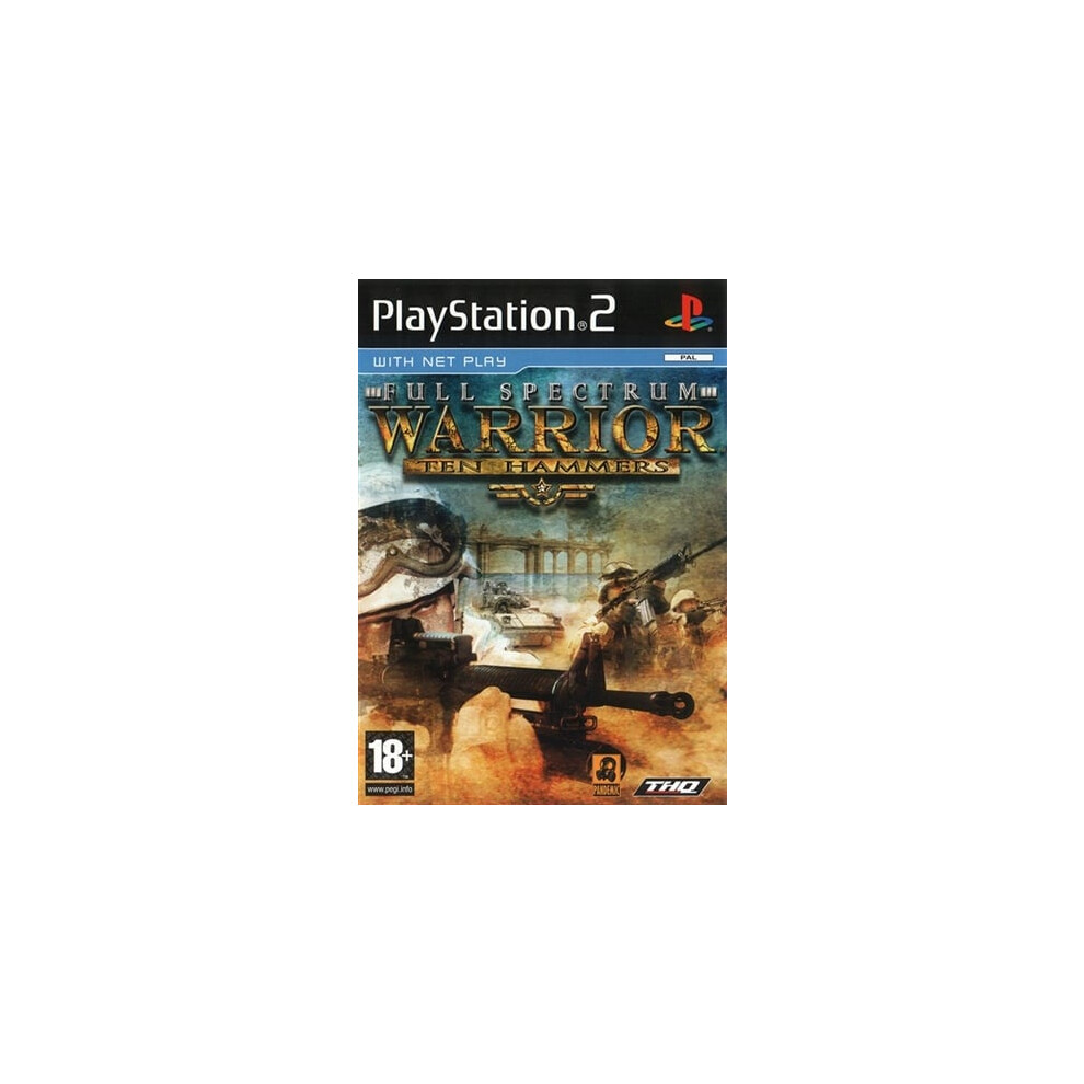 Full Spectrum Warrior - Ten Hammers Used Playstation 2 Game 4005209068130