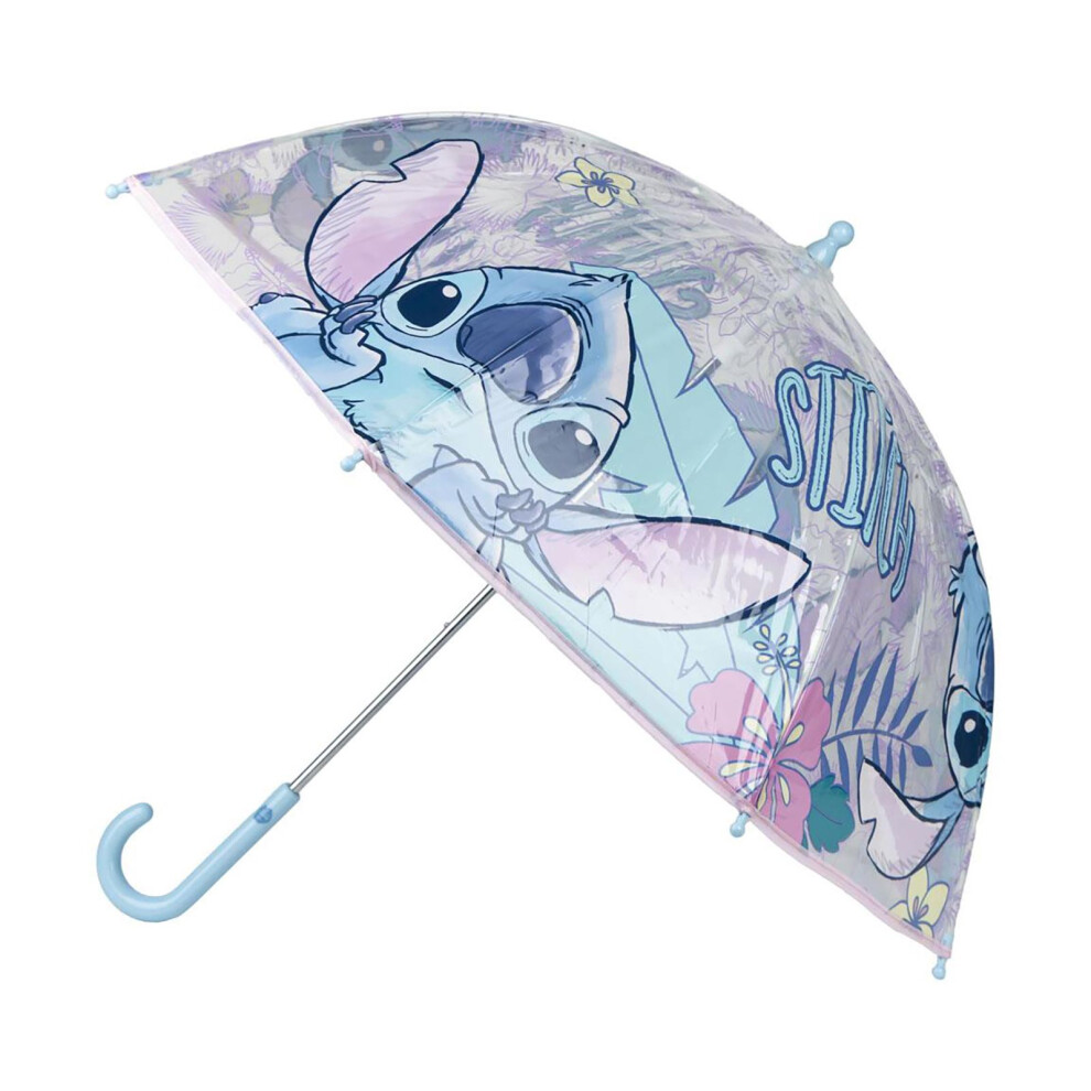 Stitch - See Through Dome Umbrella for Children