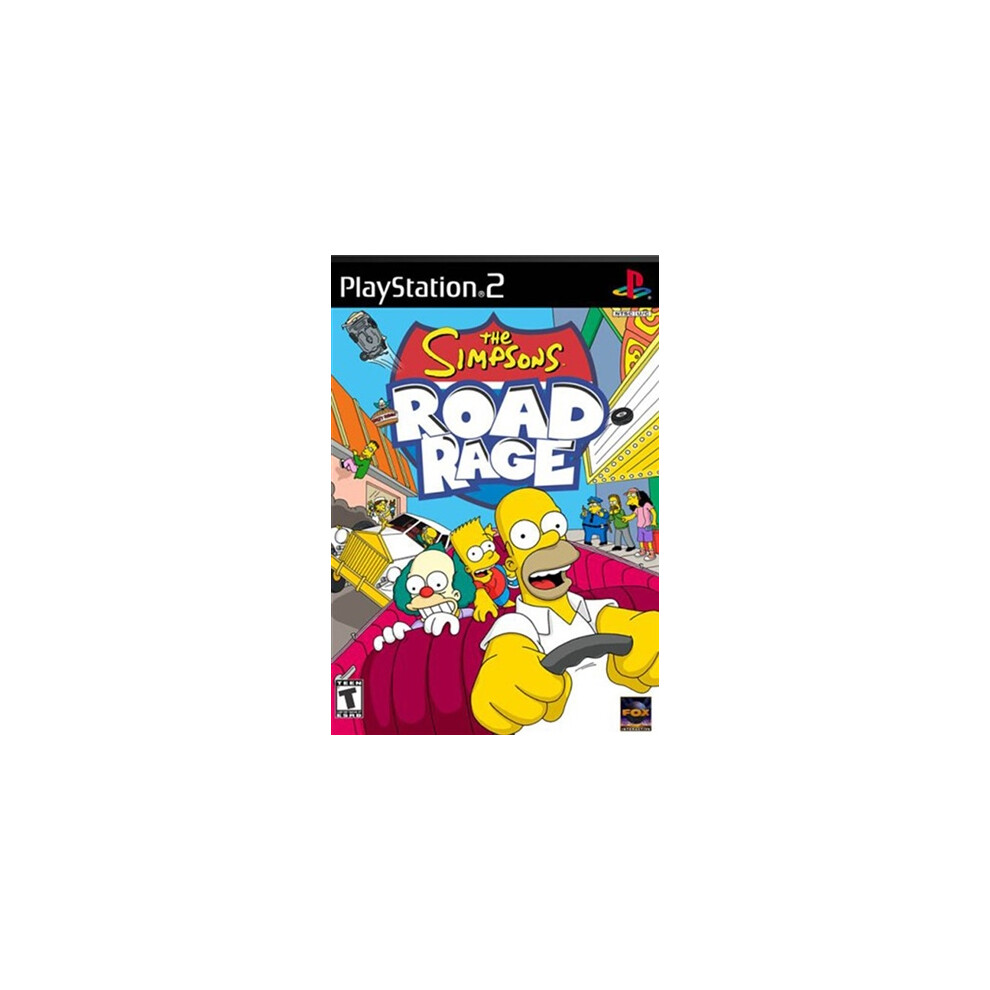 Simpsons Road Rage Used Playstation 2 Game 5030932028051
