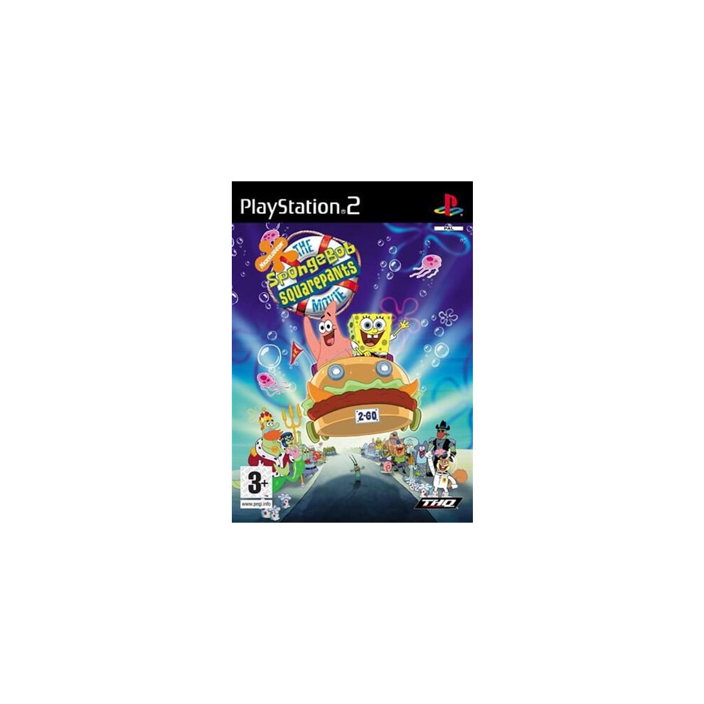 Spongebob Squarepants The Movie Used Playstation 2 Game 032429211170
