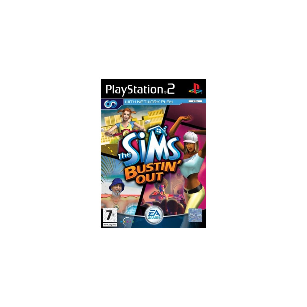 Sims - Bustin Out Used Playstation 2 Game 014633147230