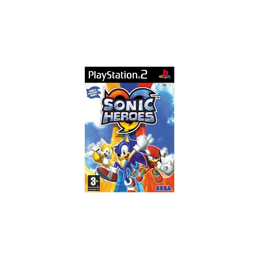Sonic Heroes Used Playstation 2 Game 010086630398