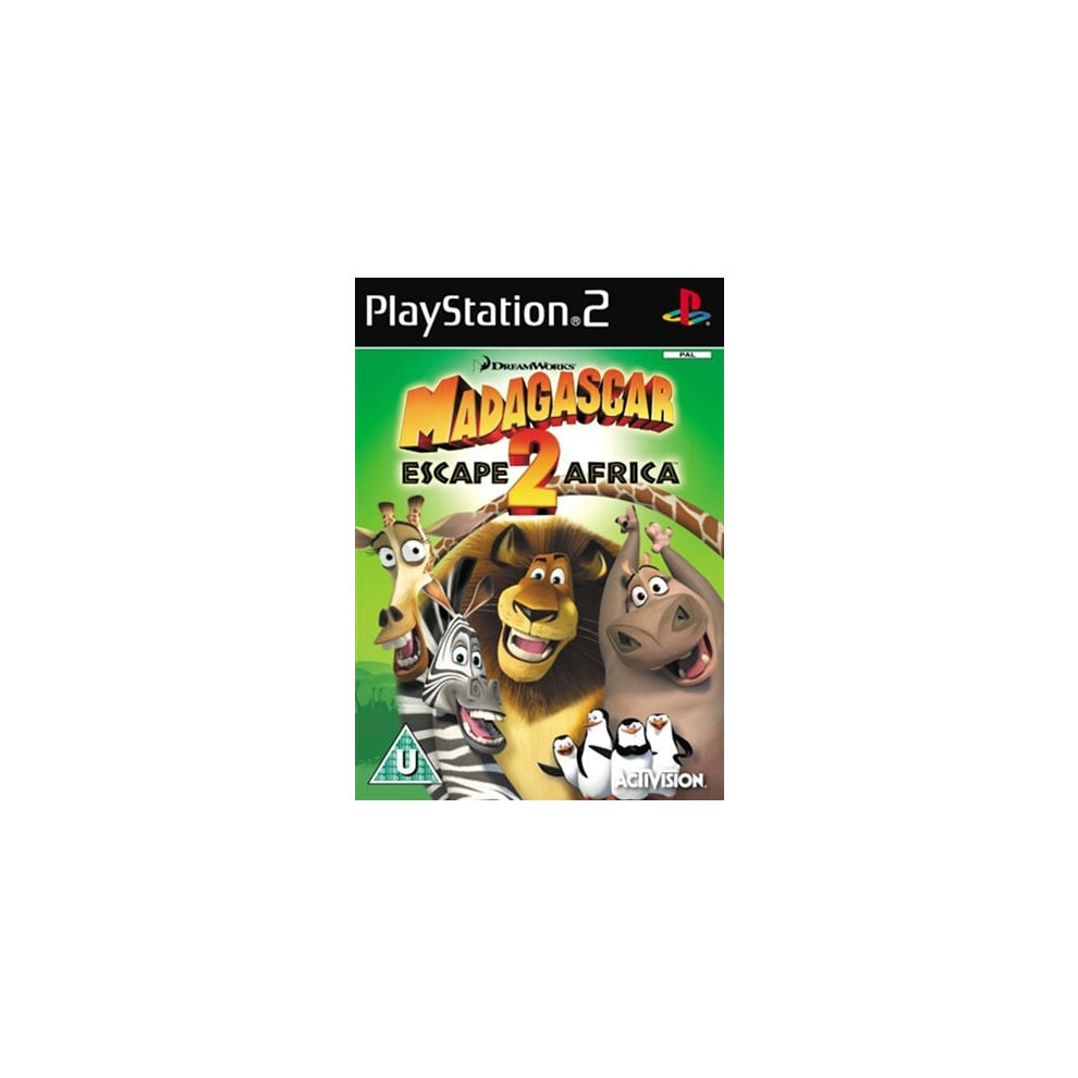 Madagascar: Escape 2 Africa Used Playstation 2 Game 5030917058066