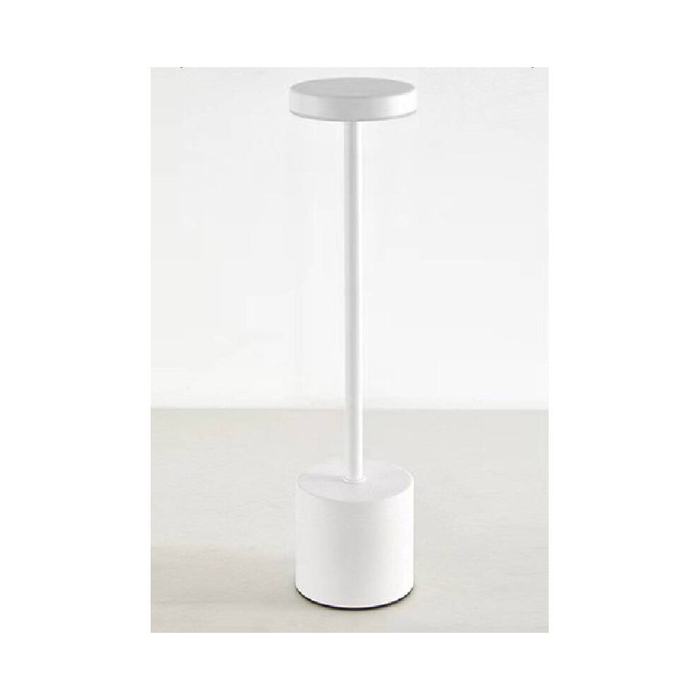 (White) Cordless Rechargeable Led Table Lamp Desk Lights Night Lamps Lighting Tools