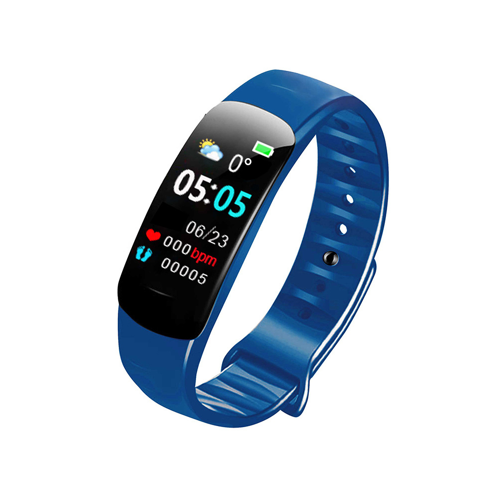 (plus Blue) Fitbit Smart Watch Activity Tracker Fitness Watches Heart Rate Monitor Running