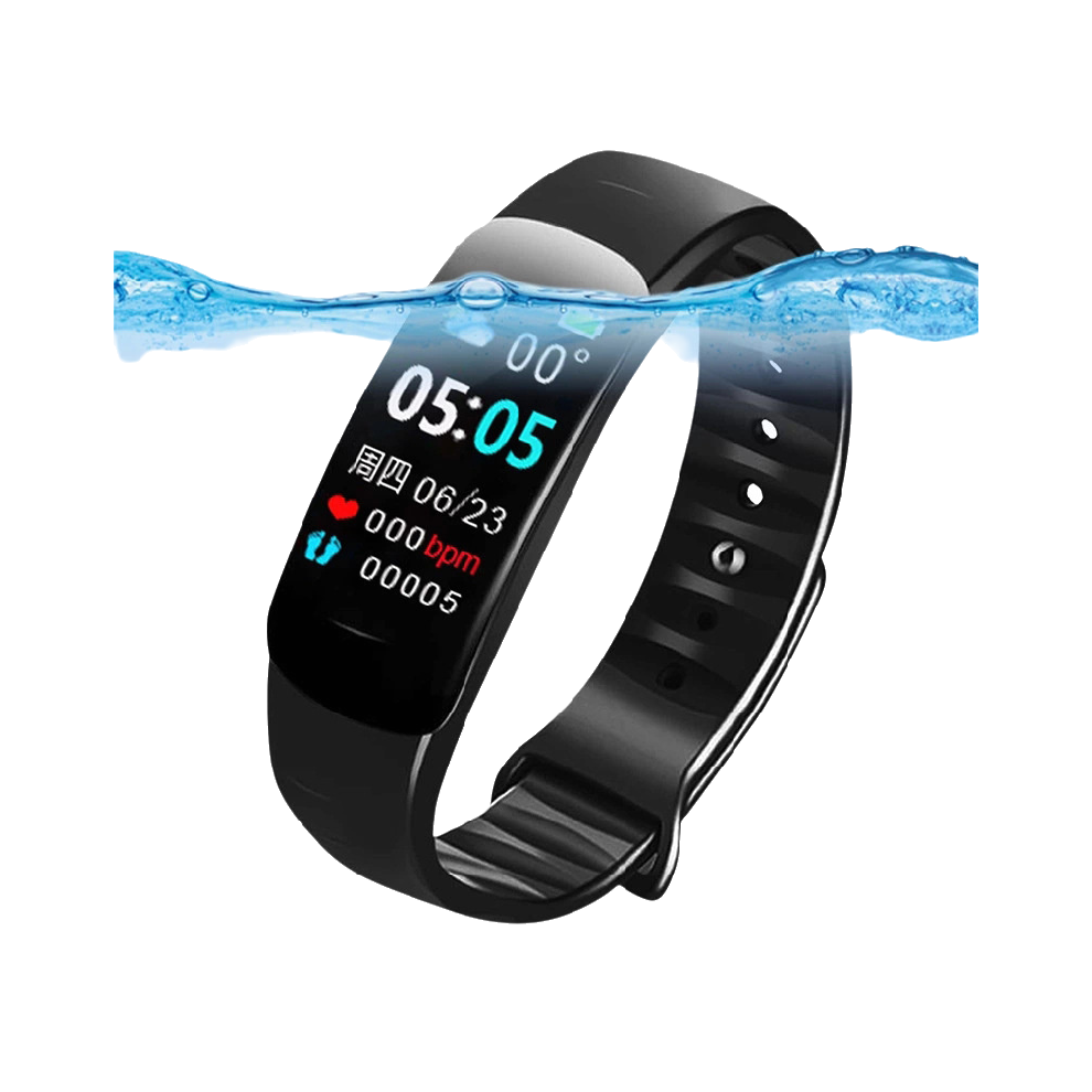 ( ) Fitbit Smart Watch Activity Tracker Fitness Watches Heart Rate Monitor Running Black