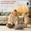 Homcom HOMCOM 2000W Wall-Mounted Ceramic Heater with Remote Control - White, 18-45C, 12h Timer, Oscillating, 15-20m2 Coverage, 820-294V70WT 5