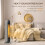Homcom HOMCOM 2200W Ceramic Heater for Home with Remote Control, 12H Timer, Silver 3