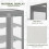 Outsunny Outsunny 3-tier Wood Greenhouse Plant Storage Shelf Garden Cold Frame Grow House 4
