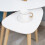 Homcom HOMCOM Side Table Set of 2, Modern End Coffee Bedside Tables White Natural 6