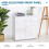 Homcom HOMCOM Cabinet Sideboard Cupboard Buffet Solo High Gloss Front Face Door Drawer 4