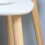 Homcom HOMCOM Side Table Set of 2, Modern End Coffee Bedside Tables White Natural 8