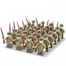 (US Army) Square Figures Military Figures Building Blocks Germany Soviet Union USA Ukraine Soldiers Bricks Toys
