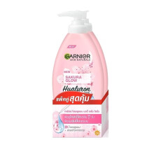Garnier Sakura Glow Nourishing Radiance Serum Milk Lotion 400ml x 2