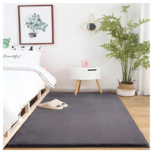(80 cm x 150 cm (2ft 8" x 5ft), Grey) Modern Living Room Rugs Fluffy Shaggy Bedroom Carpet Runner Indoor Outdoor Rug Floor Mats