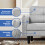 Joolihome 2 Seater Sofa, Modern Linen Sofa Couch with Thicken Cushions 12