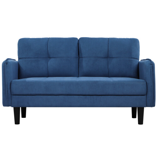 Joolihome 2 Seater Sofa Fabric Sofa Couch with Thicken Cushions, Comfy Sofa 1